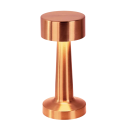 Lampă de birou metalică reîncărcabilă cu touch 21 x 9 cm LED USB-C 5V 3W 3 culori de lumină lampă decorativă pentru restaurant bar 6