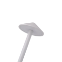 Lampă de masă LED reîncărcabilă cu control tactil, 30 cm, USB-C, 3 temperaturi de lumină 3000–6500K, reglare intensitate luminoasă, bază 8