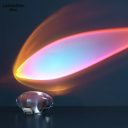 Lampă de proiecție de masă LED din cristal 7,5 x 5 cm, design italian, 3 culori de lumină, iluminat decorativ, dormitor, living 3