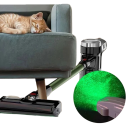 Lampa LED 6,5×2×2,8 cm pentru detectarea prafului în aspirator gri fără baterie ABS plastic lumină pentru praf microscopic și păr de animale 3