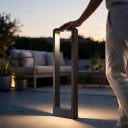Lampă LED de exterior cu stâlp 15 W COB Alb rece 6000 K 80 cm Aluminiu AC 85–265 V Negru Rezistent la apă pentru grădină și împrejurimile vilei 4