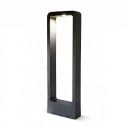 Lampa LED de exterior pe stâlp 15 W COB Alb rece 6000 K 60 cm Aluminium AC 85–265 V Negru Iluminat rezistent la apă pentru grădină și curte la vilă 1
