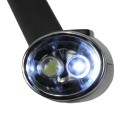 Lampa LED pentru gât cu baterii AAA Brațe flexibile 2 capete de iluminare cu 2 LED-uri Ușoară Pentru citit, tricotat, alergat și camping 4