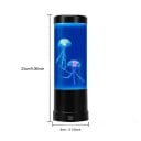 Lampă meduză 23 x 8 cm cu lumină LED care își schimbă culoarea, 7 culori, lumină de noapte oceanică, decorare masă dormitor, cadou de ziua de naștere 3