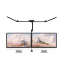 Lampa na stôl s pohyblivými ramenami LED svetlo 24W Nastavenie farby a intenzity svetla Dotyková so svetelným senzorom Určená na pripevnenie k stolu 2