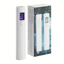 Lampă portabilă pentru uscător de unghii cu mini LED UV, de mână, 3W, încărcare USB, 250 mAh, design compact, temporizator 20/60 de secunde 2