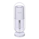 Lampada aromatica e umidificatore d'aria con proiezione luminosa colorata Corpo inclinabile in telaio ovale Serbatoio trasparente da 200 ml 1