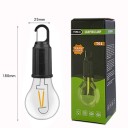 Lampada da campeggio solare a LED con gancio 180 mm ricarica USB-C impermeabile IPX4 torcia portatile per esterni e campeggio 2