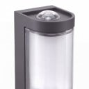 Lampada da parete LED 10 W Classe di protezione IP65 Forma rotonda 17,5 x 7,5 x 8,2 cm Illuminazione verso l'alto e verso il basso Luce bianca fredda 6500 K Per facciate, terrazze e ingressi 3