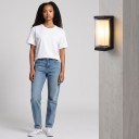 Lampada da parete LED 10 W Grado di protezione IP65 Forma quadrata 17,5 x 7,5 x 8,2 cm Illuminazione verso l'alto e verso il basso Bianco caldo 3000 K Per facciate, terrazze e ingressi 2