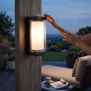 Lampada da parete LED 10 W Grado di protezione IP65 Forma quadrata 17,5 x 7,5 x 8,2 cm Illuminazione verso l'alto e verso il basso Bianco caldo 3000 K Per facciate, terrazze e ingressi 5