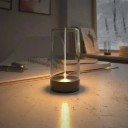 Lampada da tavolo 145 x 70 mm, 3 livelli di luminosità, ricarica USB-C, luce notturna e ambientale, lampada da tavolo moderna per camera da letto 4