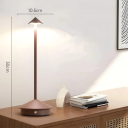 Lampada da tavolo LED ricaricabile con controllo touch 30 cm USB-C 3 temperature di luce 3000–6500K Dimmabile Base antiscivolo 2000mAh 6