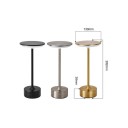 Lampada da tavolo vintage 130 x 282 mm, stile retro, intensità della luce regolabile, ricarica USB-C, superficie touch, lampada in metallo 7