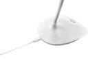 Lâmpada de mesa LED compacta 21 x 15 cm, com toque, 3 níveis de iluminação, carregamento USB, ideal para leitura, 2,5W, 5V 2