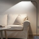 Lâmpada de pé LED regulável 120 LED Altura ajustável 70-140 cm 3 temperaturas de cor Pescoço flexível 360° 10 W Alimentação USB 2