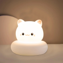 Lampada notturna LED ricaricabile per bambini a forma di gattino 3 livelli di luminosità Controllo touch Luce morbida sicura per la cameretta 2