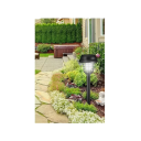 Lâmpada solar à prova de água contra mosquitos IP65 Luz LED roxa para exterior Jardim Rede eléctrica Ligação automática Camping Terraço Quintal 3