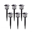 Lâmpada solar de jardim 6 pcs 1