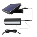 Lampada solare nera a sospensione con interruttore a corda 3m cavo Lampada interna ed esterna migliorata Accensione automatica Illuminazione per fienile stanza balcone 1