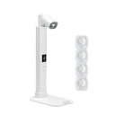 Lampada UV LED mini portatile da tavolo per unghie Luce ultravioletta Ricaricabile 180mAh USB Inclinazione regolabile 135° Timer 45/60s Supporto rimovibile 1