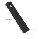 Lâmpada UV portátil manual 10 x 2 x 1,7 cm USB-C Lâmpada recarregável para unhas de gel e acrílico 20 s / 60 s modelagem 2