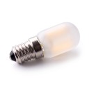 Lampadina LED dimmerabile opaca T22 E14 Forma tubolare 1 W 220–240 V 55 x 22 mm Vetro bianco latte Bianco caldo 2700 K Per lampade e apparecchi di illuminazione 3