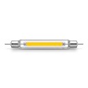 Lampadina LED tubolare R7S 118 mm Attacco bi-direzionale 30 W 220 V Striscia COB in tubo trasparente Luce bianca fredda Per riflettori e apparecchi di illuminazione 1
