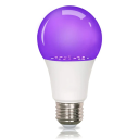 Lampadina UV LED 9W con attacco E27 395–400 nm Luce ultravioletta per decorazioni Colori reattivi UV Illuminazione per feste Acquari Rilevamento di sostanze 1