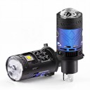 Lampadine LED proiettore H4/9003/HB2, anabbaglianti e abbaglianti 6500K, CANBUS, 2 pz, chip CSP con ventilatore, blu e nero, per fari auto 1