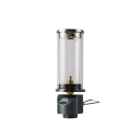 Lámpara de gas para turistas 39 x 34 x 103 mm 6 horas Butano Aleación de aluminio Aleación de cobre Vidrio y acero inoxidable resistente a altas 1