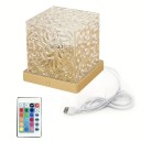 Lámpara de ondas de agua, proyector de efectos de luz de 16 colores, luz LED atmosférica, iluminación relajante para dormitorio y sala de estar 2