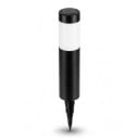 Lámpara de pie solar 2 unidades con sensor de movimiento 37,5 x 6 cm Impermeable Plástico y acero inoxidable Luz blanca fría Para el jardín 5
