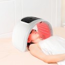 Lámpara de terapia de fotones PDT Nano Hidratación Luz roja y azul SPA para el hogar Rejuvenecimiento de la piel LED de 7 colores Pantalla LCD plegable 100 LED 24 W 3