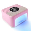Lámpara de uñas UV LED de 168 W, secador profesional con pantalla LCD, 45 LED, tiempo de secado de 10/30/60/99 s, placa inferior extraíble 3