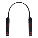 Lámpara LED recargable para el cuello Dos cabezales de luz con imanes Interruptores independientes Inclinación 100° USB Negra y roja Para leer reparar 2