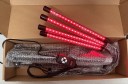 Lampe à Lumière Rouge avec Support Réglable 660nm 850nm 30W 80 LED Thérapie Infrarouge Soulagement de la Douleur Soin de la Peau Intensité de Lumière 3