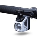 Lampe avant de vélo CYC1700 1700 lm Télécommande sans fil Batterie 4000 mAh Alliage d'aluminium Chargement USB-C Blanche Montage suspendu 3