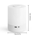 Lampe de nuit tactile 7,8 x 10,5 cm avec chargement USB 3 niveaux de luminosité Lumière douce pour chambre Lampe de bureau LED pour enfants Lumière 2