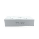 Lampe de polymérisation dentaire sans fil 2200 mW/cm² technologie LED avec base de chargement blanche photopolymériseur dentaire pour obturation 3
