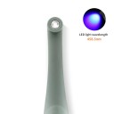Lampe de polymérisation dentaire sans fil 2200 mW/cm² technologie LED avec base de chargement blanche photopolymériseur dentaire pour obturation 4