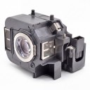 Lampe de remplacement pour projecteur Epson ELPLP50 avec boîtier 230 W Module en plastique noir avec grille métallique Pour remplacer la lampe d'origine dans le projecteur 1
