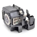 Lampe de remplacement pour projecteur Epson ELPLP50 avec boîtier 230 W Module en plastique noir avec grille métallique Pour remplacer la lampe d'origine dans le projecteur 2