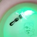 Lampe de signalisation étanche pour l'eau 2,54 x 4,3 cm Plongée jusqu'à 60 m Activation automatique dans l'eau Autonomie jusqu'à 300 heures Lampe LED de sécurité pour plongeurs 4