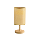 Lampe de table LED 28 x 13 cm Style chinois Éclairage décoratif avec abat-jour en tissu Lampe de nuit pour chambre 6