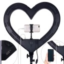 Lampe LED en forme de cœur 19" 4