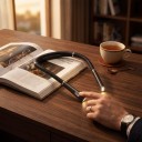 Lampe LED rechargeable à porter autour du cou Bras flexibles 3 températures de couleur Batterie 1000 mAh Chargement USB Pour la lecture le tricot 4
