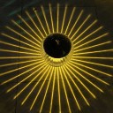 Lampe LED solaire flottante 10 cm IP44 Boule lumineuse étanche pour piscine étang fontaine Décoration de jardin Lumière jaune chaude 5