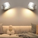 Lampe murale LED 7,5 x 4,5 cm avec batterie rechargeable de 2000mAh, rotation à 360°, contrôle tactile 2