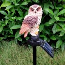 Lampe solaire à piquer hibou 8